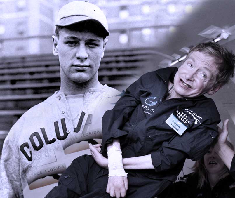 Dit gen-uitschakelings onderzoek betrof patiƫnten met ALS, ook bekend als motorische zenuw ziekte en Lou Gehrig's ziekte genoemd naar de beroemde honkballer die de ziekte had. Fysicus Stephen Hawking, hier afgebeeld in gewichtsloosheid, heeft ook ALS.