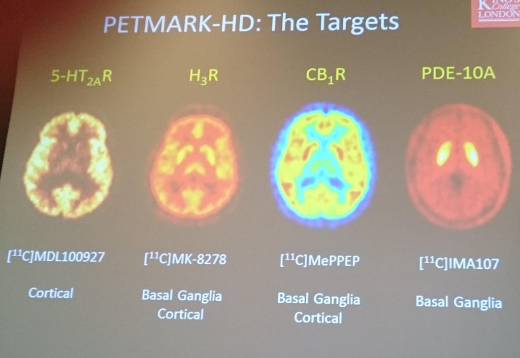 Marios Politis kondigt PETMARK-HD aan, een studie die verscheidene moleculaire scan methoden voor de eerste keer in de ZvH vergelijkt.  